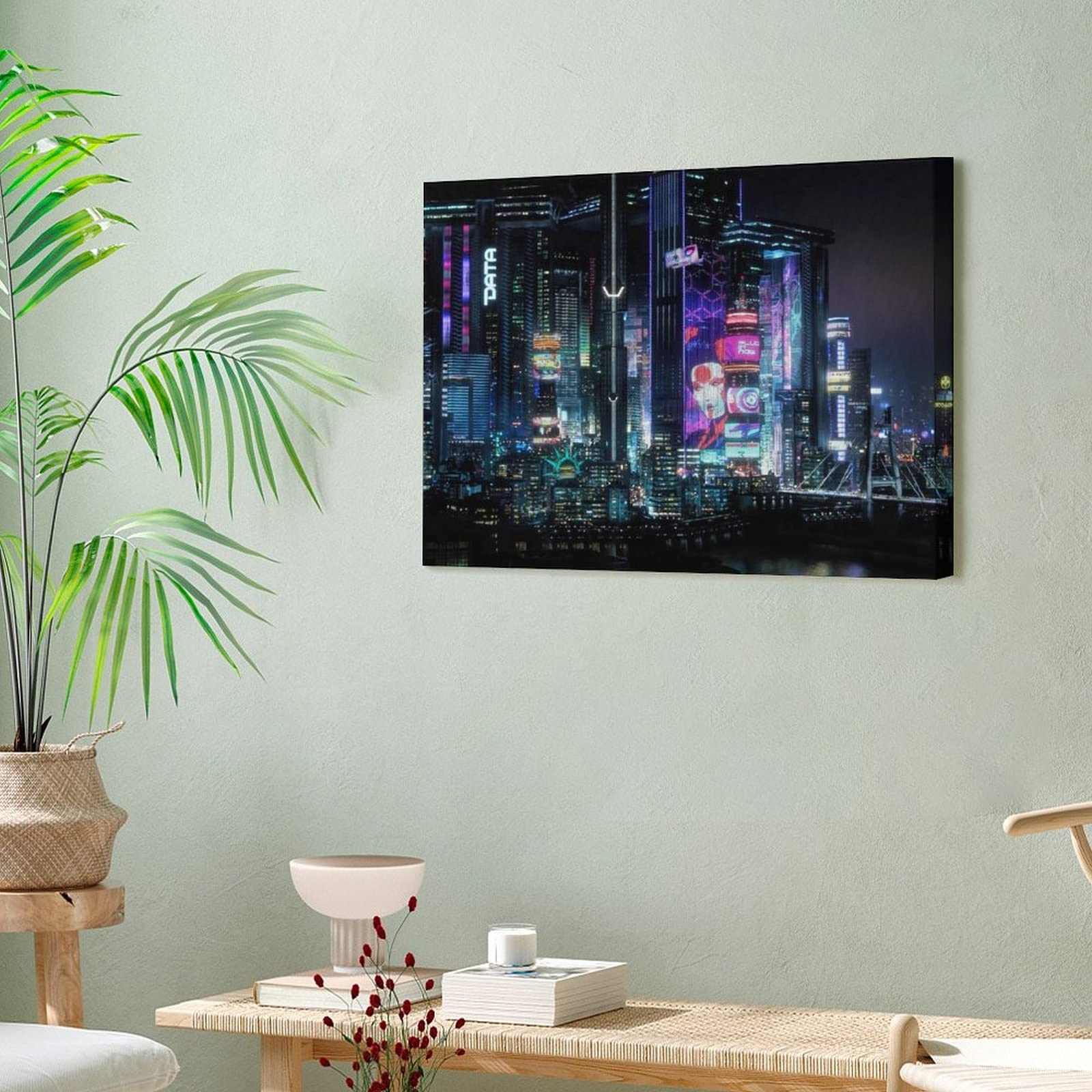 Amazon.co.jp: サイバーパンク2077 アートパネル 絵画 油絵 インテリア